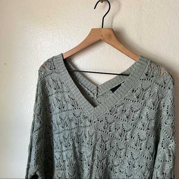 Lane Bryant | Open Knit Sweater - Picture 2 of 6